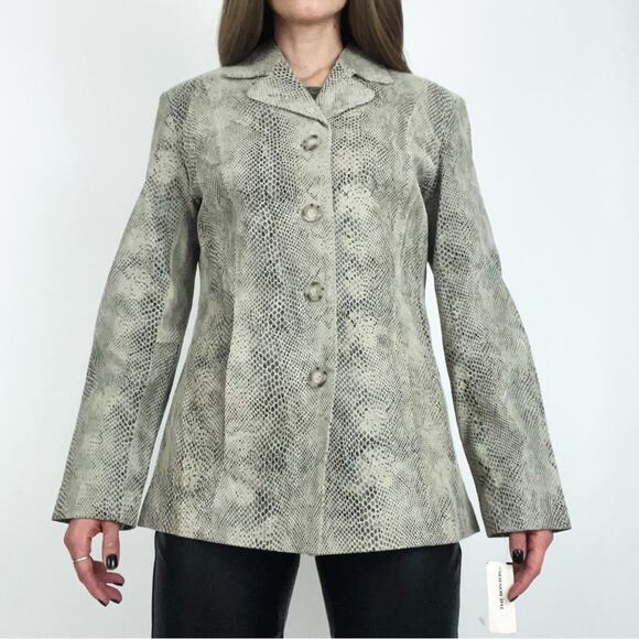 Vintage Deadstock Genuine Leather Snakeskin Jacket - Picture 3 of 13